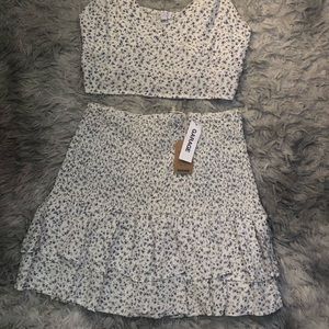 Comfy Floral Skirt Set From Garage